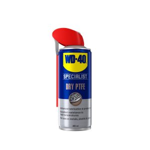WD-40 SPECIALIST ANTI FRICTION DRY PTFE LUBRICANT 400ML AEROSOL:  400ML WD40SPTFE400