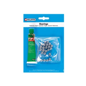 WELDTITE 1/8 BALL BEARINGS & GREASE (72 BALLS):  1/8" BB020