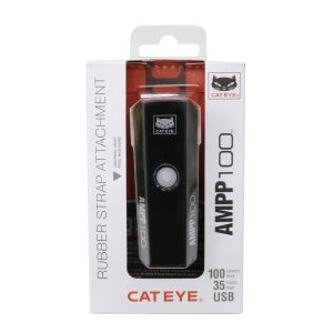 CATEYE AMPP 100 FRONT BIKE LIGHT:   CA460A100