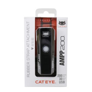 CATEYE AMPP 200 FRONT BIKE LIGHT:   CA460A200