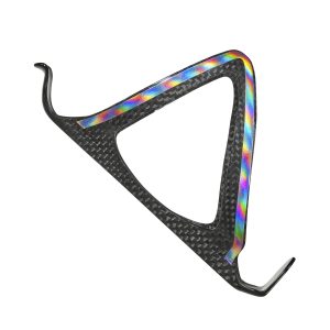 SUPACAZ FLY CAGE CARBON BOTTLE CAGE: HOLOGRAM  CG-86