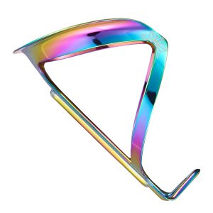 SUPACAZ FLY CAGE ANO BOTTLE CAGE: OIL SLICK  CG-36