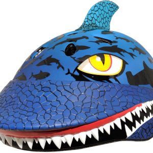 C-PREME RASKULLZ CHILD HELMET (5+ YEARS) - SHARK JAWZ 2021: SHARK JAWZ UNISIZE 50-54CM CP8054979