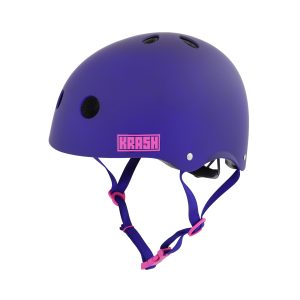 C-PREME KRASH PRO FS YOUTH HELMET (8+ YEARS) 2021: MATTE PURPLE UNISIZE 54-58CM CP7128302