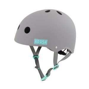 C-PREME KRASH PRO FS YOUTH HELMET (8+ YEARS) 2021: MATTE GREY UNISIZE 54-58CM CP7128299