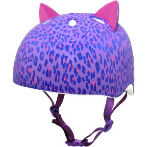 C-PREME KRASH FS YOUTH HELMET (8+ YEARS) - LEOPARD KITTY 2021: LEOPARD KITTY UNISIZE 54-58CM CP7118643