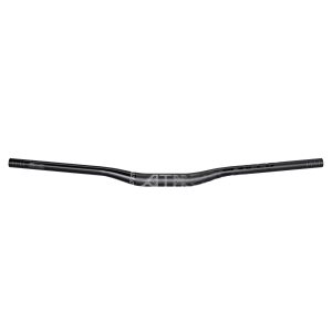 TRUVATIV ATMOS 7K RISER HANDLEBAR 31.8MM DIAMETER, 760MM WIDE 20MM RISE BEAD A1: BLAST BLACK WITH SLATE LOGOS 760MM HBT8206001