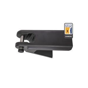 HIPLOK AIRLOK WALL MOUNTED LOCK/HANGER: BLACK  HLALK1AB