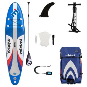 MISTRAL ADVENTURE INFLATABLE PADDLEBOARD COMBO 2021: BLUE 11'5 ML111900115