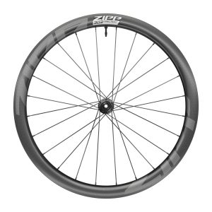 ZIPP 303 FIRECREST CARBON TUBELESS DISC BRAKE CENTER LOCKING 700C FRONT 24SPOKES 12X100MM STANDARD GRAPHIC A1: BLACK 700C ZPWH8529000